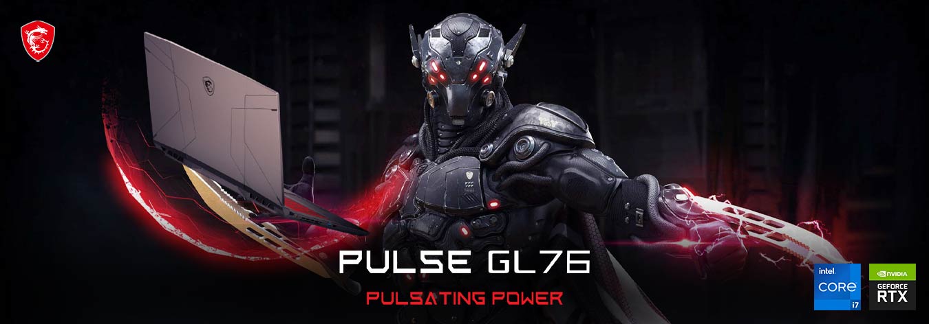 MSI Pulse GL76 Banner