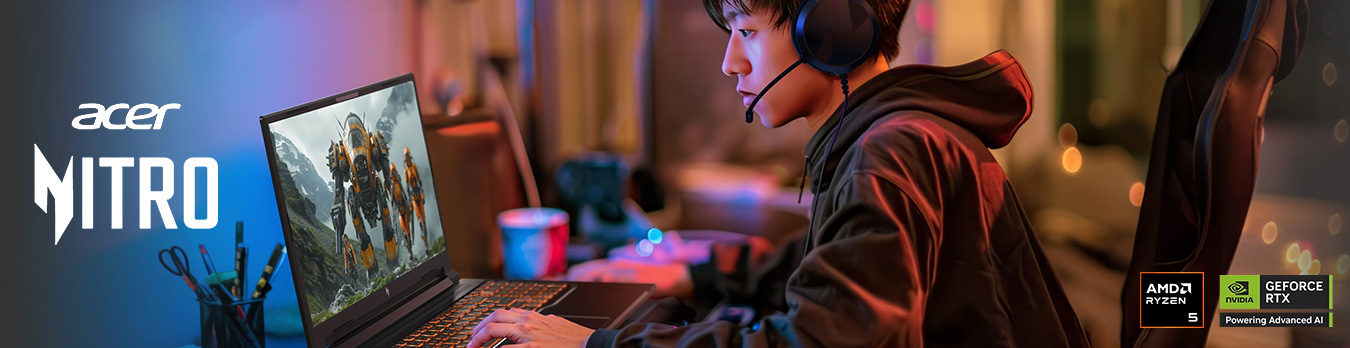 Acer Nitro V 16 AI banner