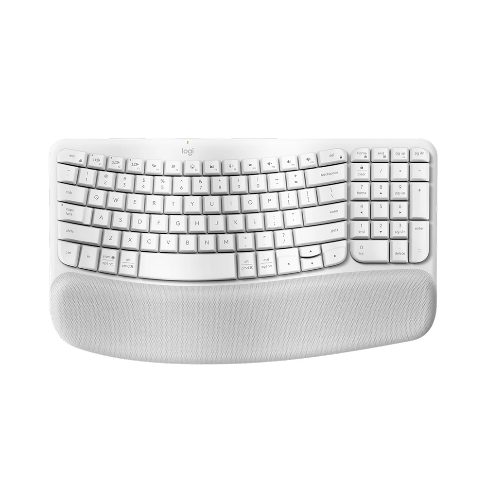 Logitech Wave Keys Blanco