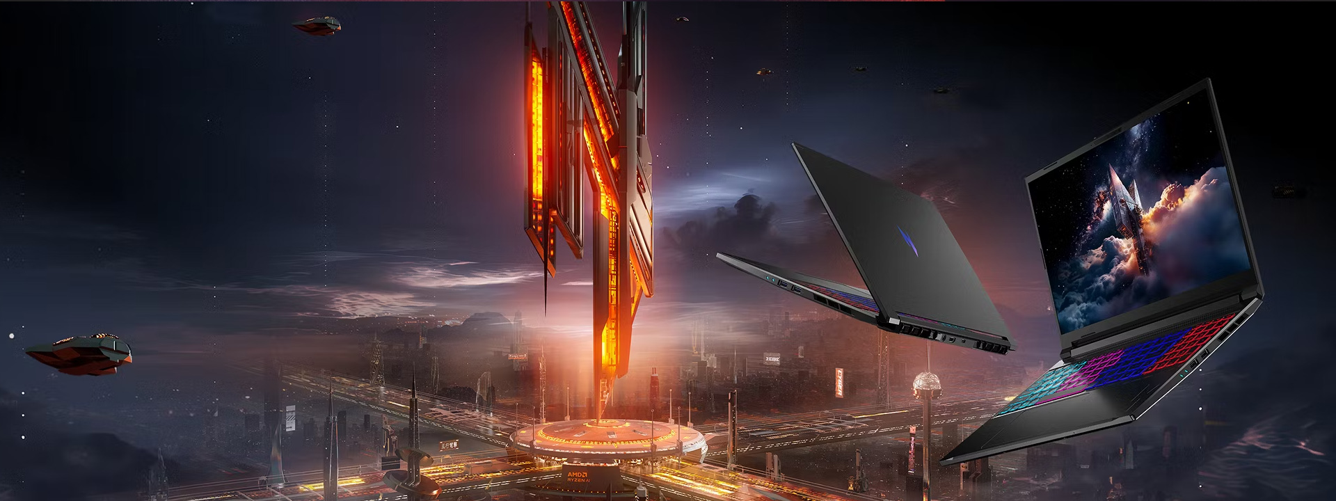 Acer Nitro V16 AI RTX 5070 Slider