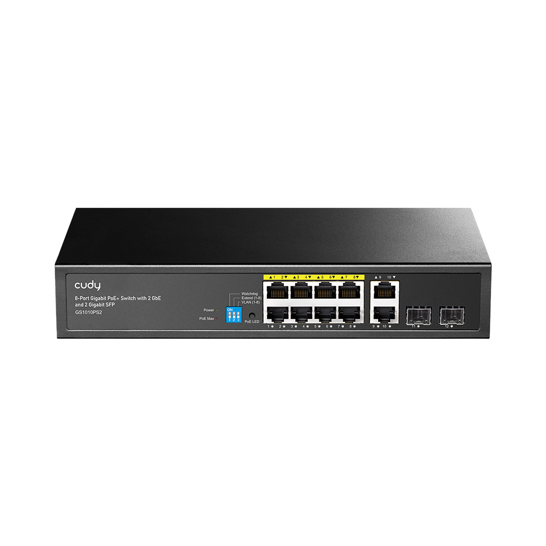 Cudy GS1010PS2 Switch PoE+ Gigabit