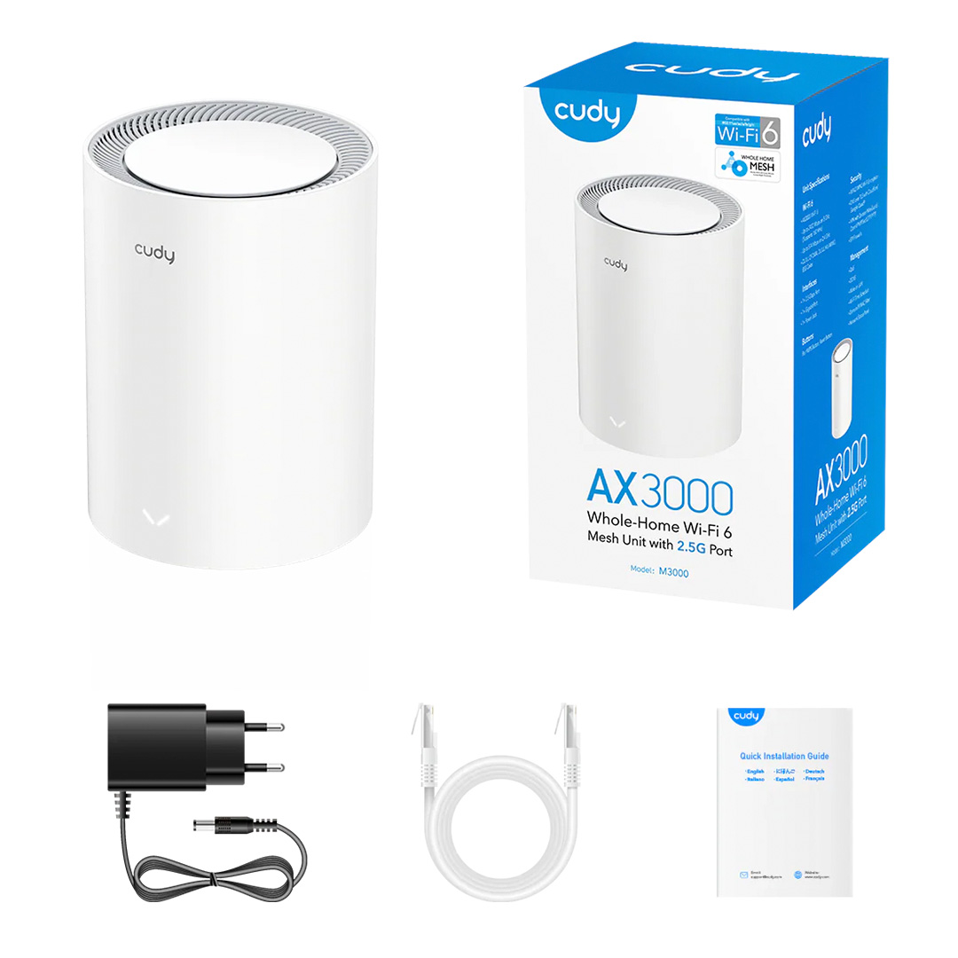 Cudy M3000 Wi-Fi 6 Mesh