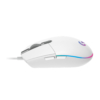 Logitech Mouse Gamer G203 Lightsync Blanco