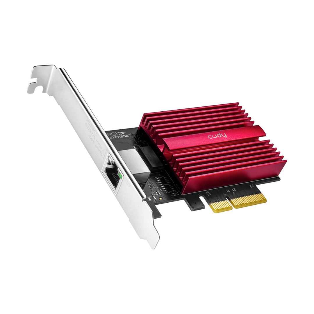 Adaptador Cudy PE10G PCI-E de 10 Gbps