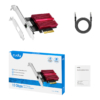 Adaptador Cudy PE10G PCI-E de 10 Gbps