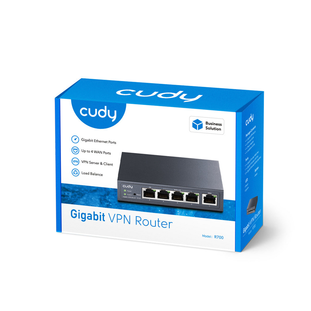 Cudy R700 Router Gigabit Multi-WAN VPN