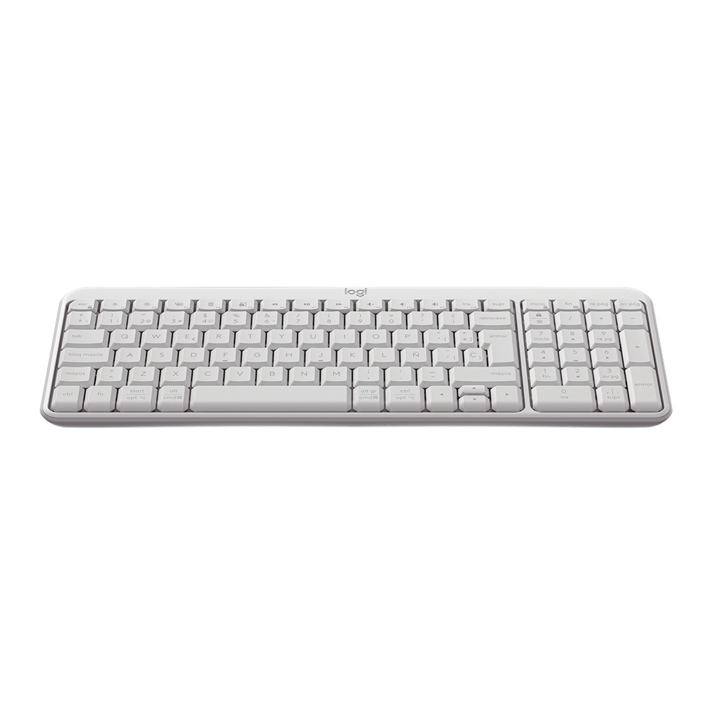 Teclado Inalámbrico Logitech K250 Blanco