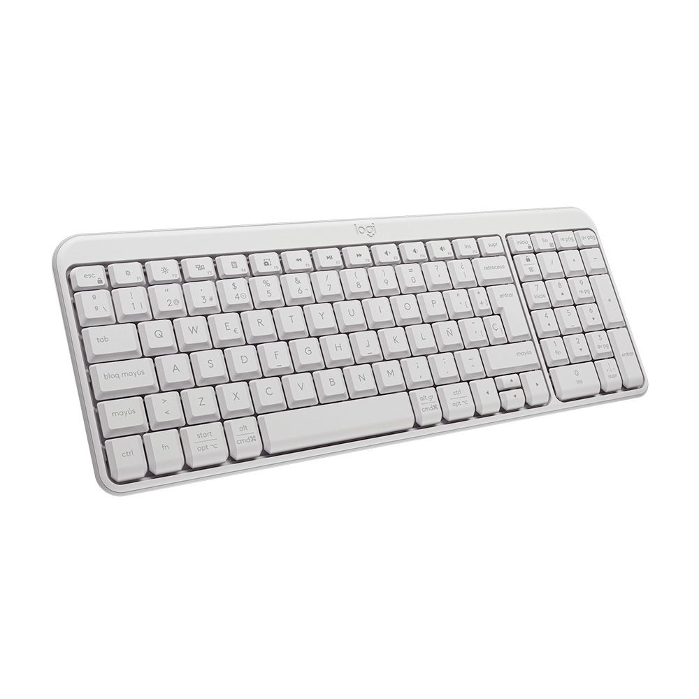 Teclado Inalámbrico Logitech K250 Blanco